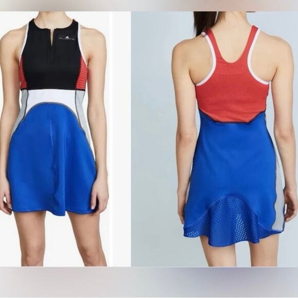Adidas Stella McCartney Barricade Multicolour Tennis Dress SNO SIZE‎ TAG READ